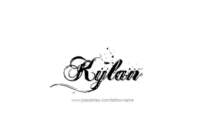 Tattoo Design  Name Kylan   