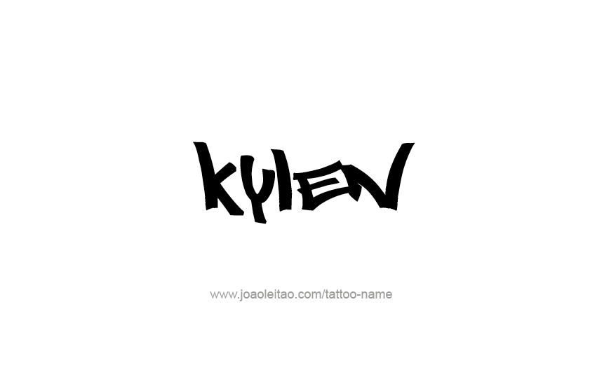 Tattoo Design  Name Kylen   