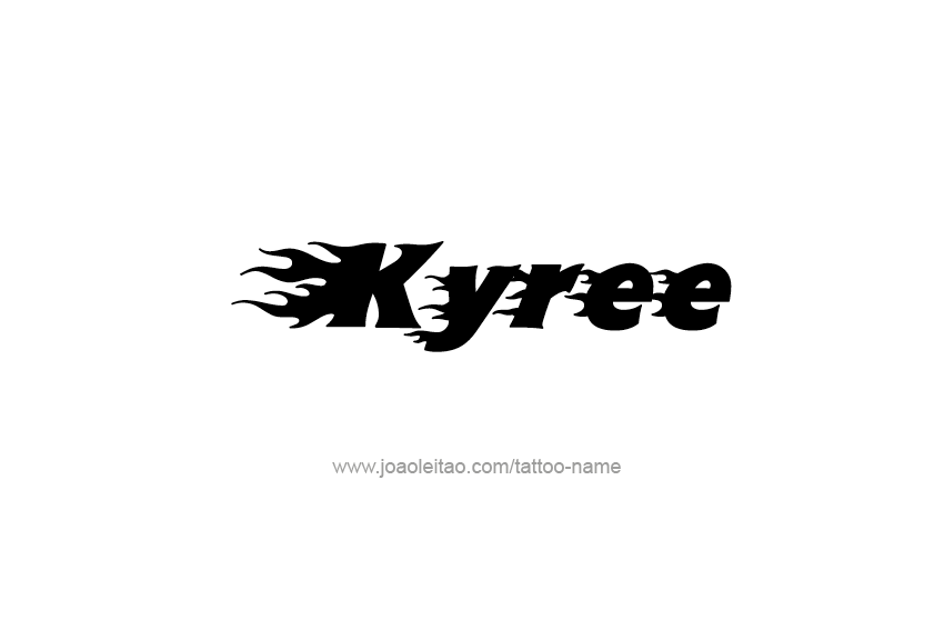 Tattoo Design  Name Kyree   