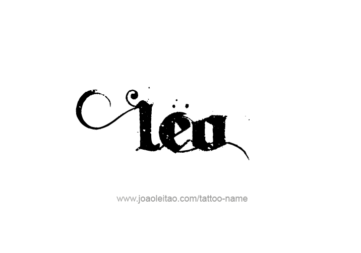 Tattoo Design  Name Leo   