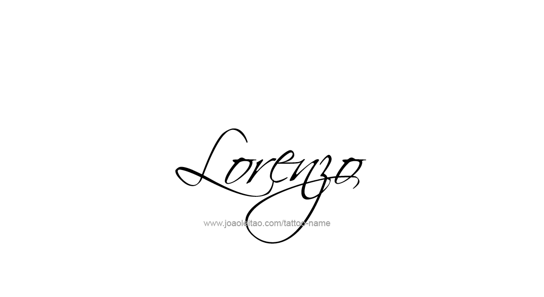 Tattoo Design  Name Lorenzo   