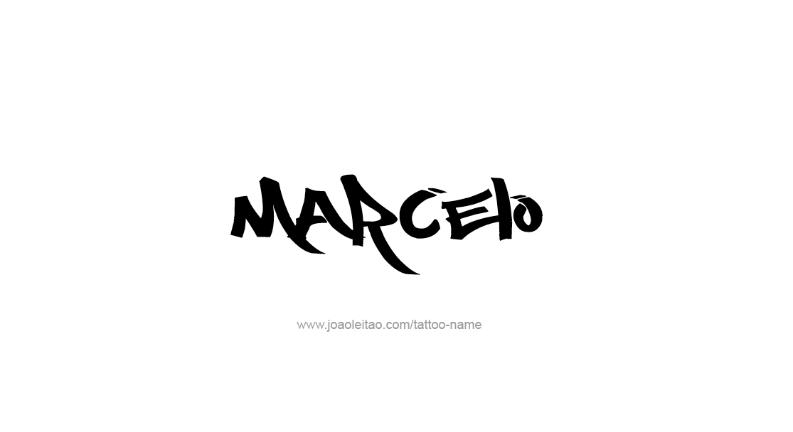 Tattoo Design  Name Marcelo   