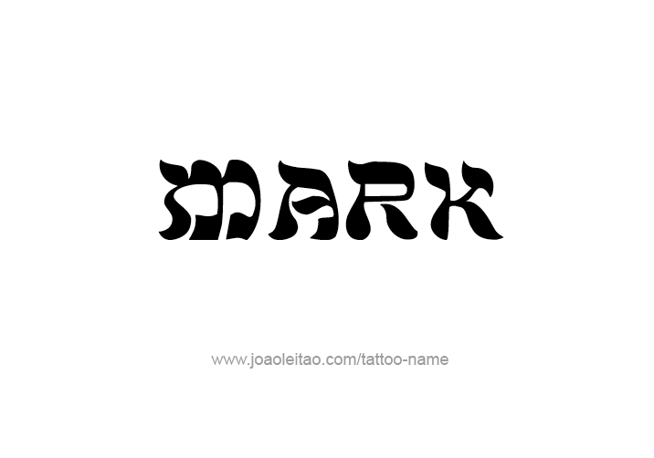 Tattoo Design  Name Mark   