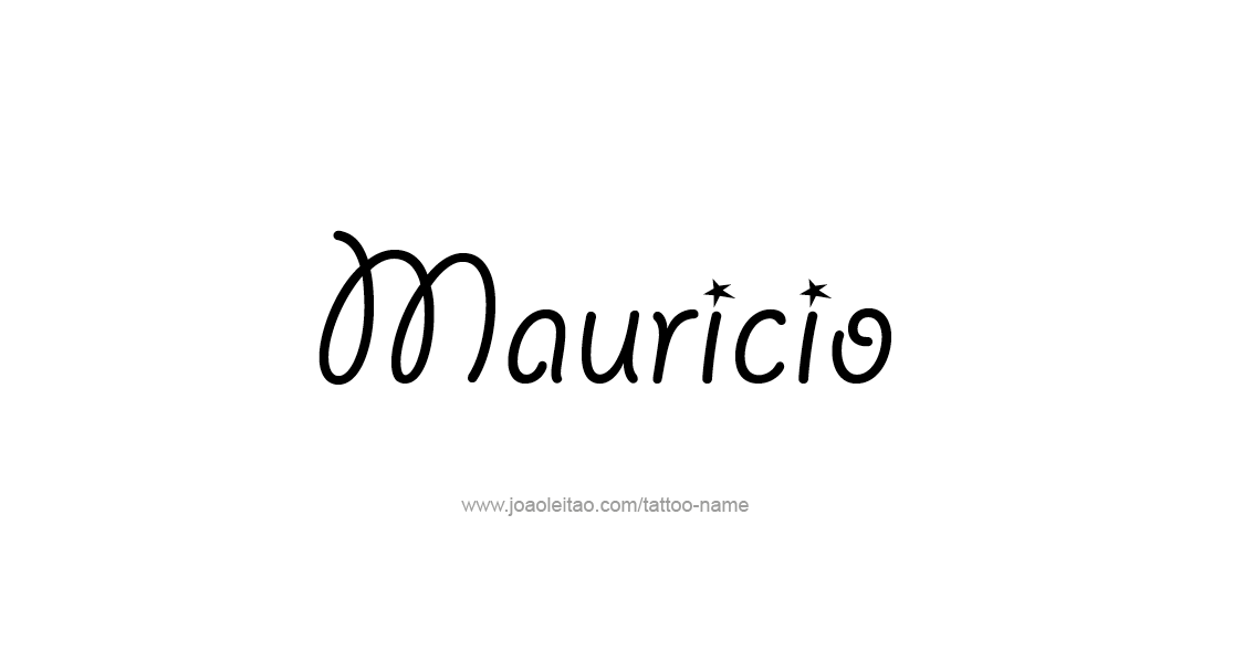 Tattoo Design  Name Mauricio   