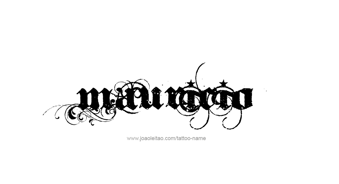 Tattoo Design  Name Mauricio   