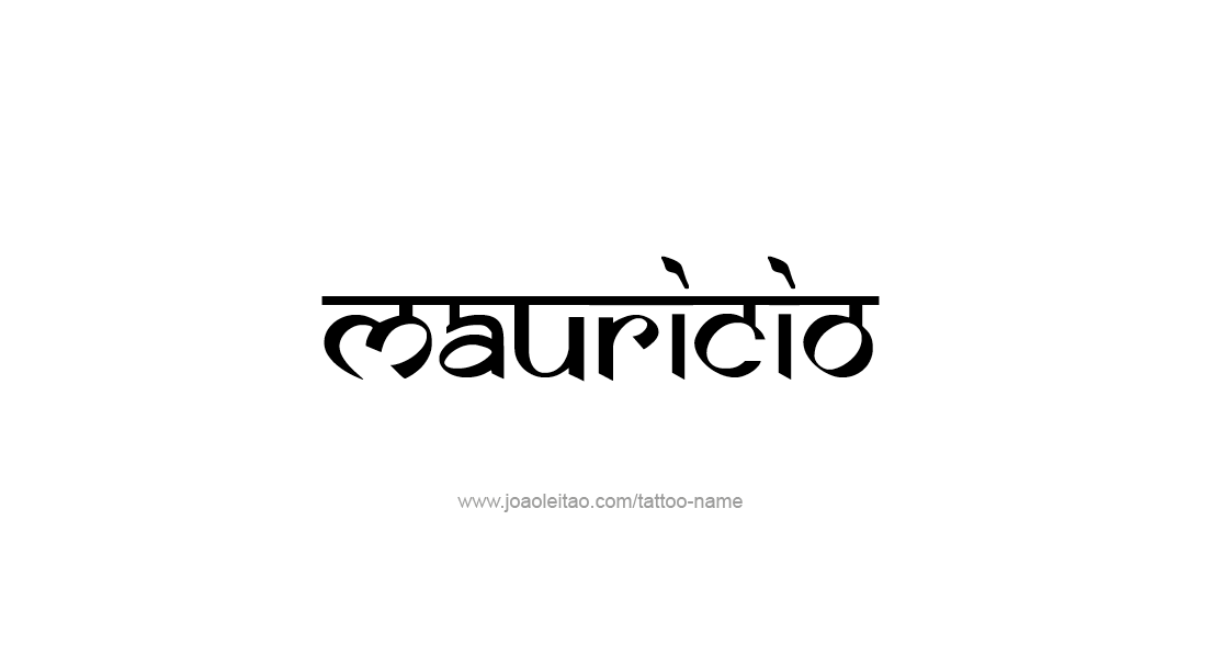 Tattoo Design  Name Mauricio   