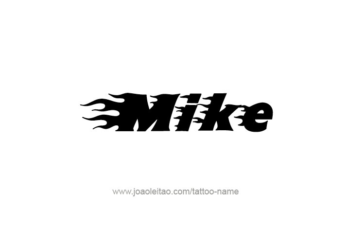 Tattoo Design  Name Mike   