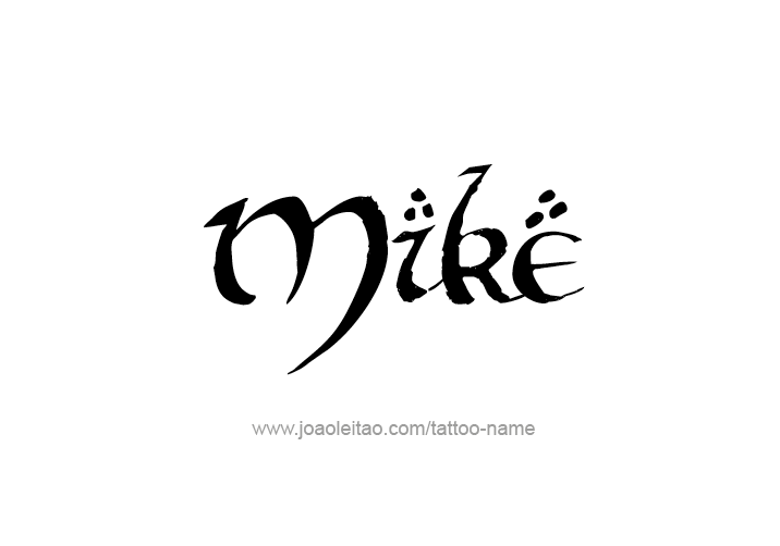 Mike  Dana Ambigram  A custom ambigram of the names M  Flickr