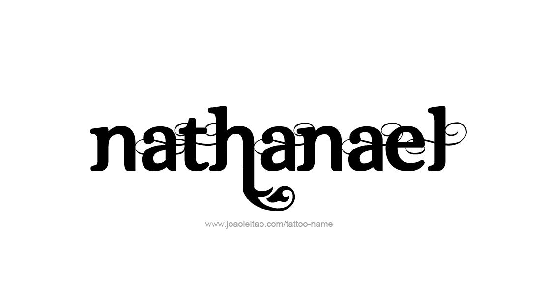 Tattoo Design  Name Nathanael   