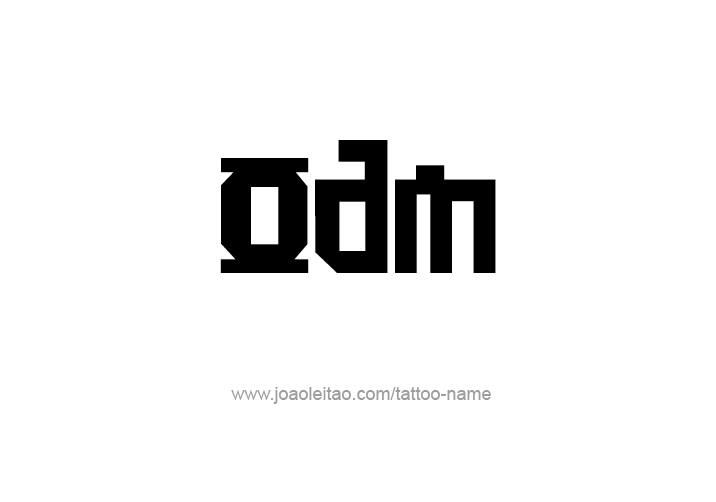 Tattoo Design  Name Odin   