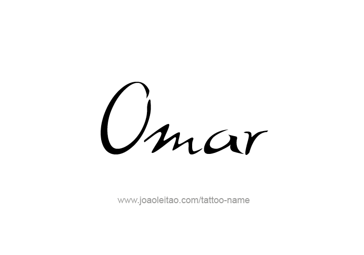 Tattoo Design  Name Omar   