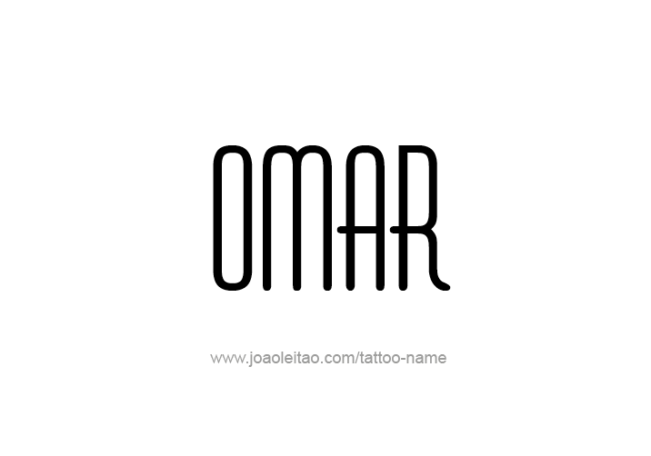 Tattoo Design  Name Omar   