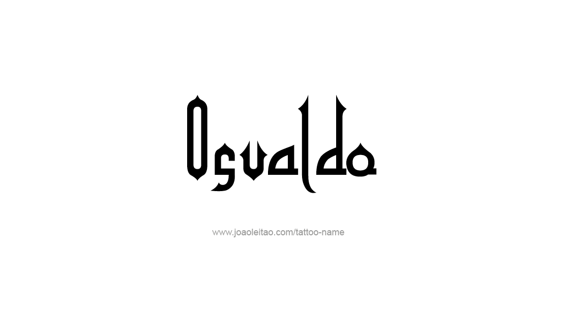 Tattoo Design  Name Osvaldo   