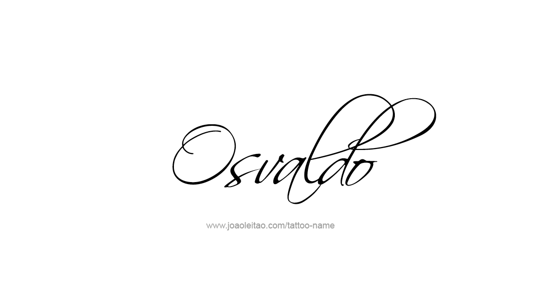 Tattoo Design  Name Osvaldo   