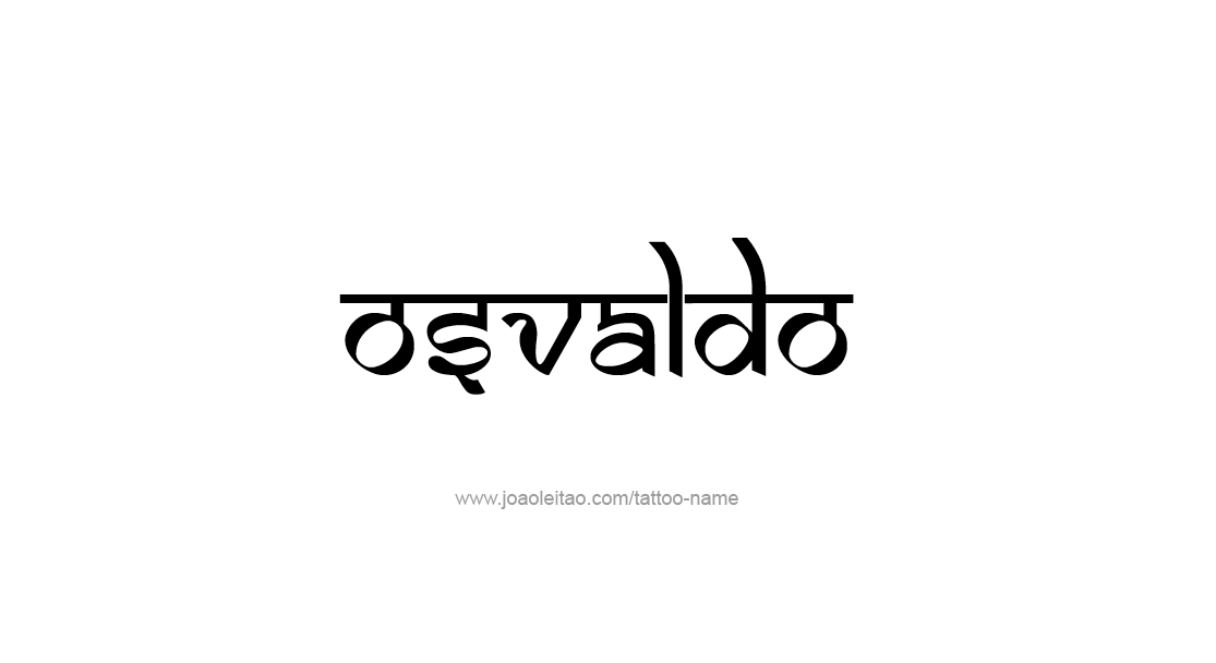 Tattoo Design  Name Osvaldo   