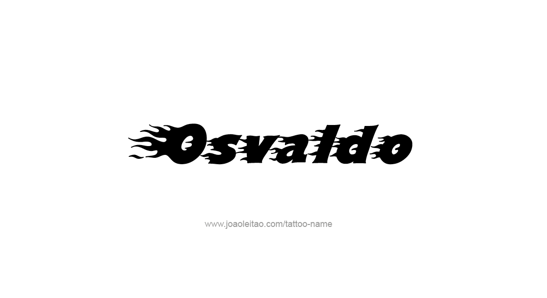 Tattoo Design  Name Osvaldo   