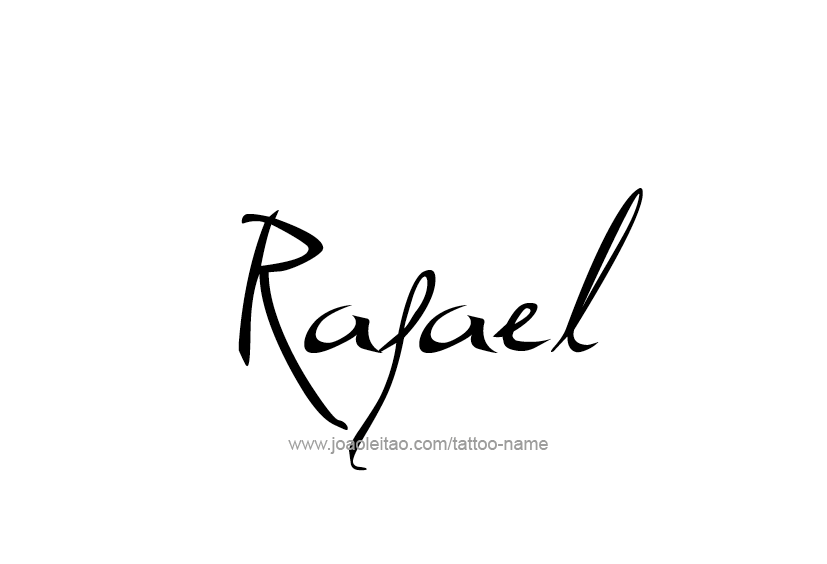 Tattoo Design  Name Rafael   