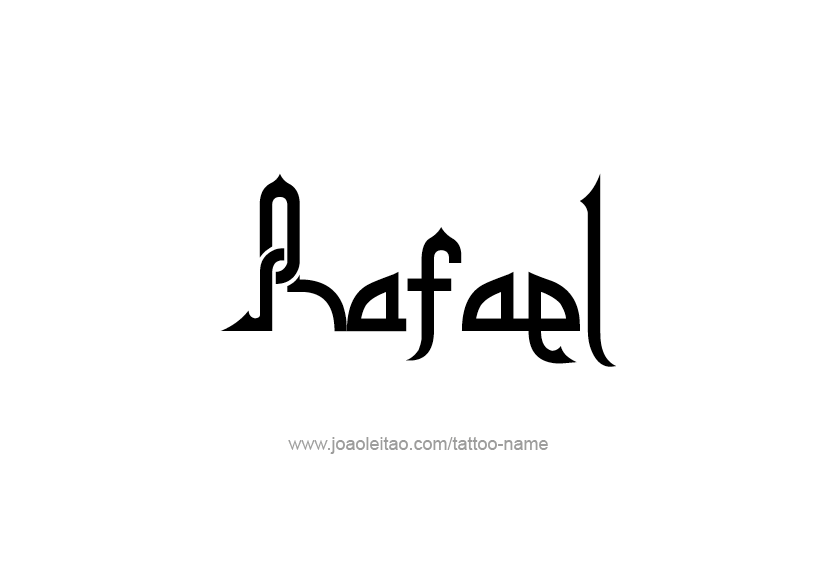 Tattoo Design  Name Rafael   