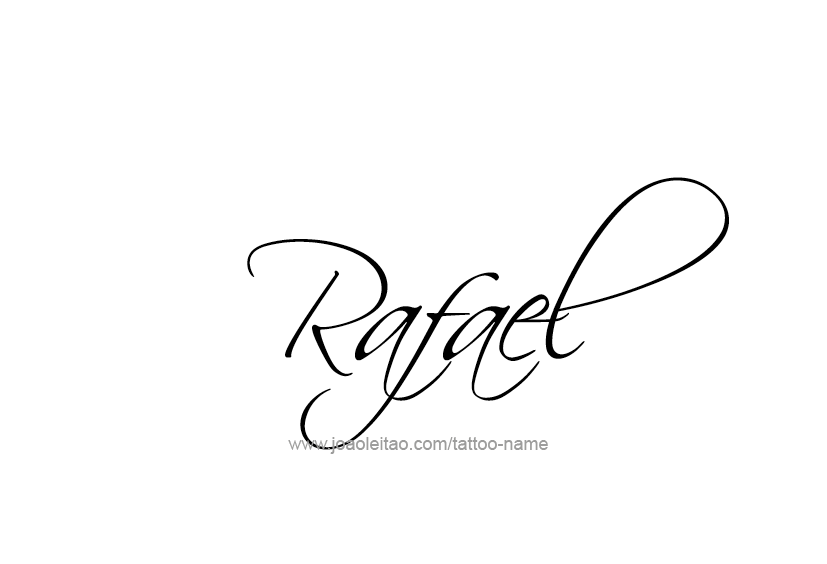 Tattoo Design  Name Rafael   