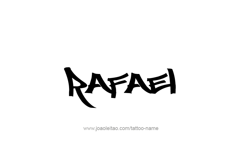 Tattoo Design  Name Rafael   