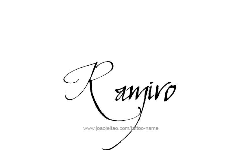 Tattoo Design  Name Ramiro   