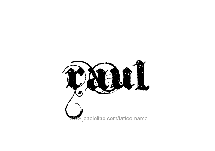 Tattoo Design  Name Raul   