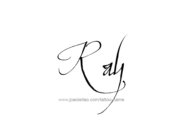 Tattoo Design  Name Ray   