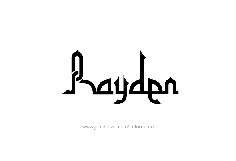 Tattoo Design  Name Rayden   