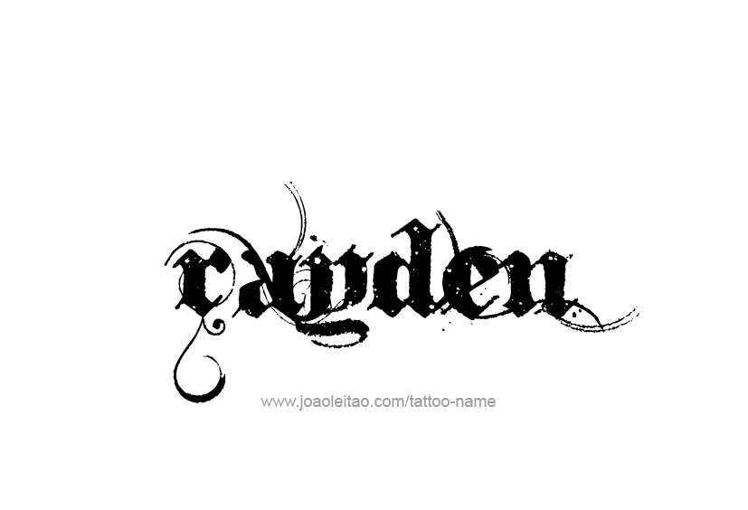 Tattoo Design  Name Rayden   