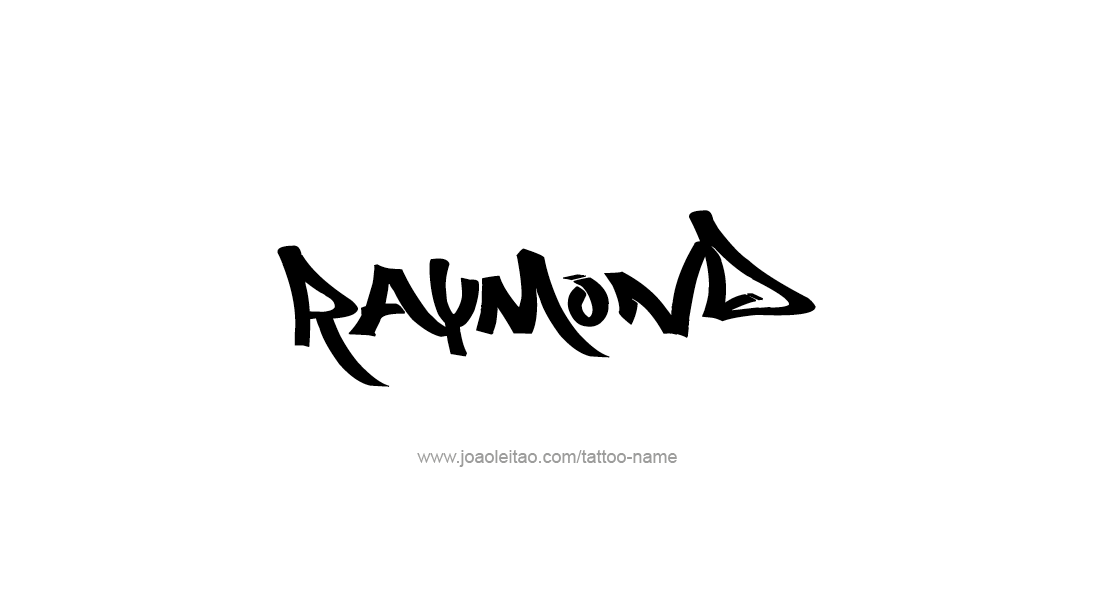 Tattoo Design  Name Raymond   