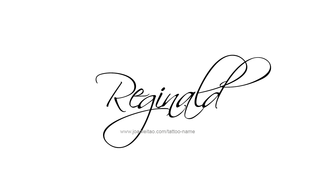 Tattoo Design  Name Reginald   