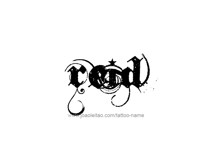 Tattoo Design  Name Reid   
