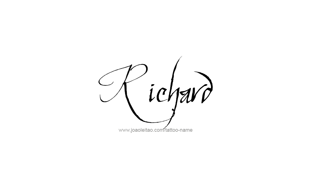 Tattoo Design  Name Richard   