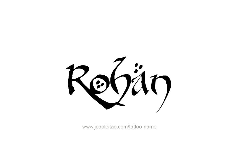 Tattoo Design  Name Rohan   