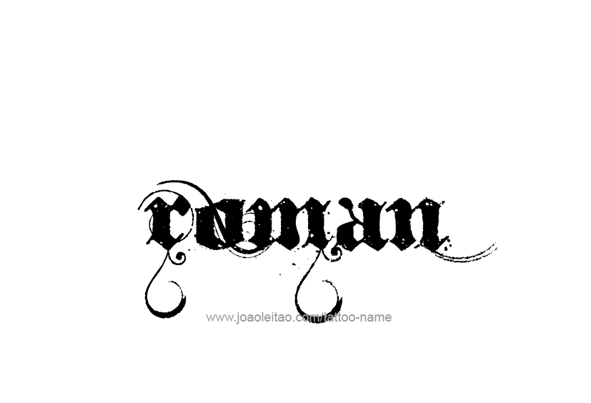 Tattoo Design  Name Roman   