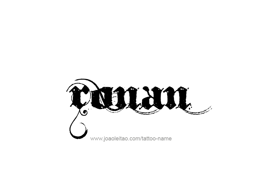 Tattoo Design  Name Ronan   