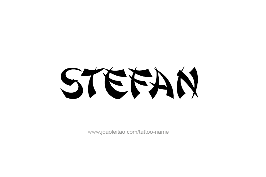 Tattoo Design  Name Stefan