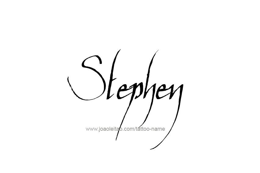 Tattoo Design  Name Stephen   