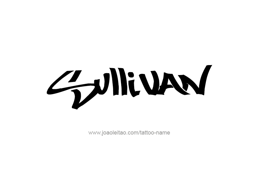 Tattoo Design  Name Sullivan   