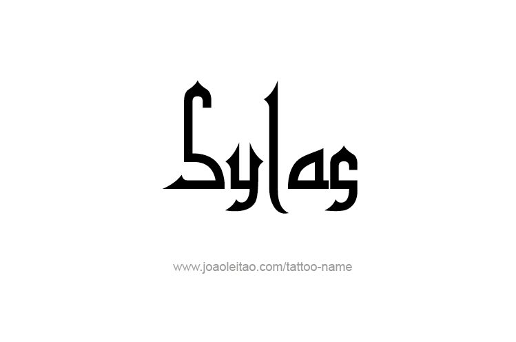 Tattoo Design  Name Sylas   