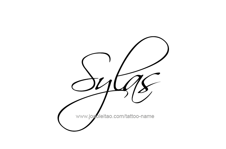 Tattoo Design  Name Sylas   