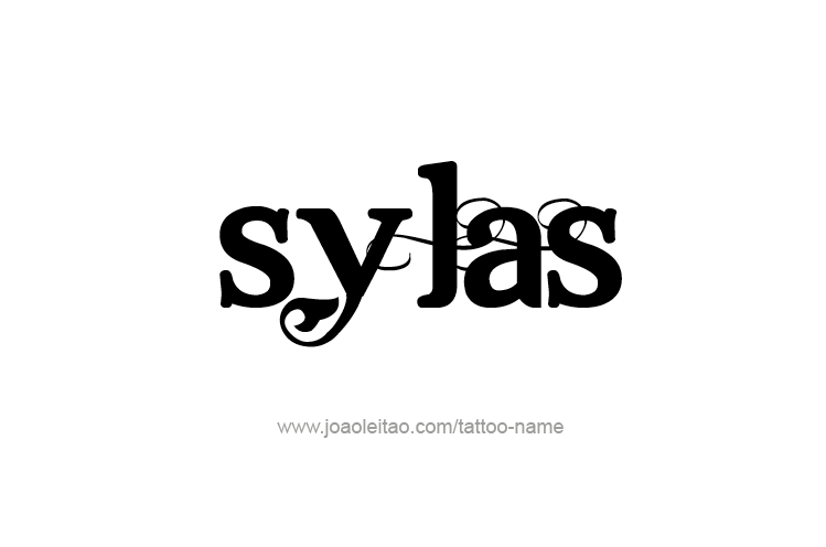 Tattoo Design  Name Sylas   