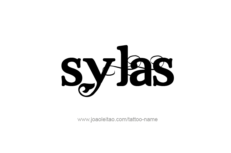 Sylas Name Tattoo Designs