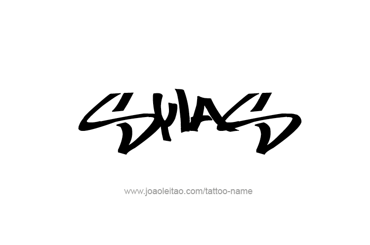 Tattoo Design  Name Sylas   