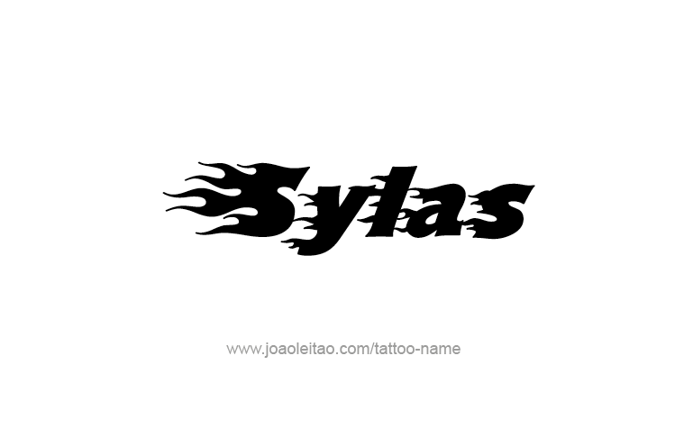 Tattoo Design  Name Sylas   