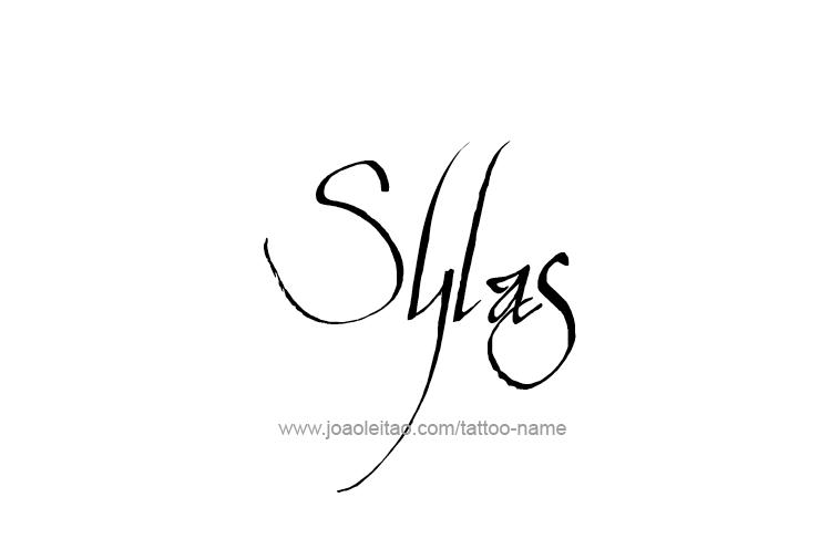 Tattoo Design  Name Sylas   