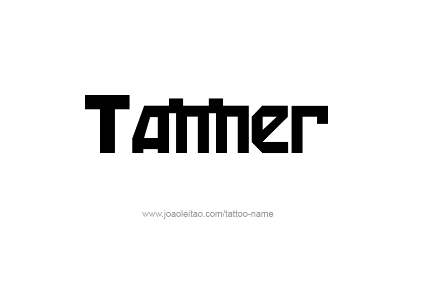 Tattoo Design  Name Tanner   