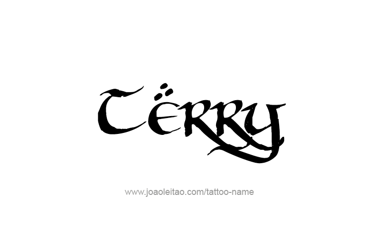 Tattoo Design  Name Terry   