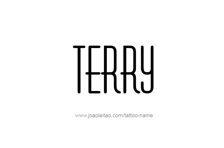 Tattoo Design  Name Terry   