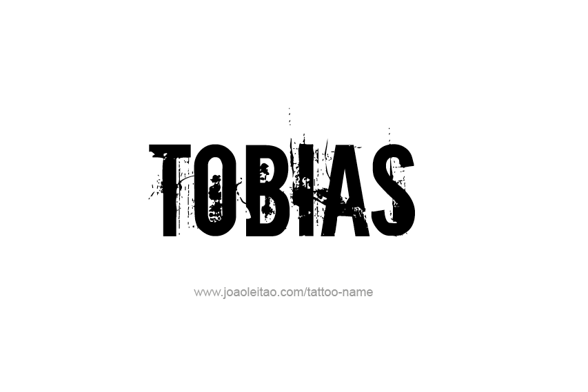 Tattoo Design  Name Tobias   